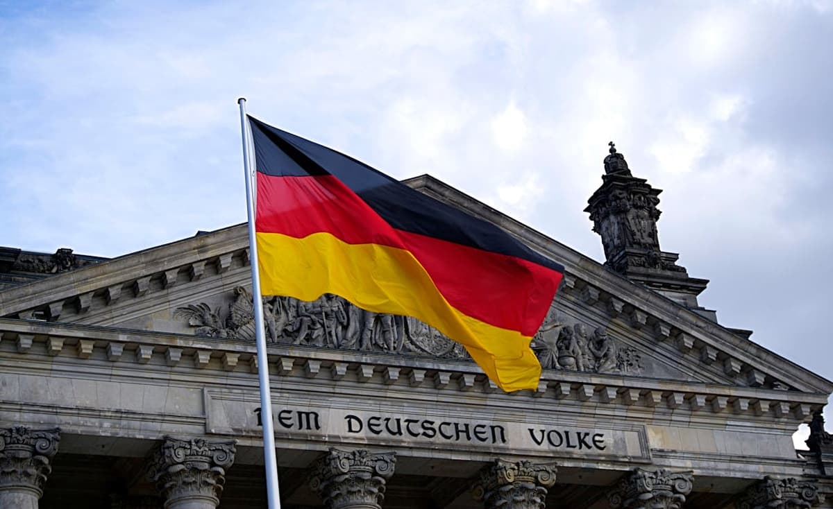 Germany flag representing German education system